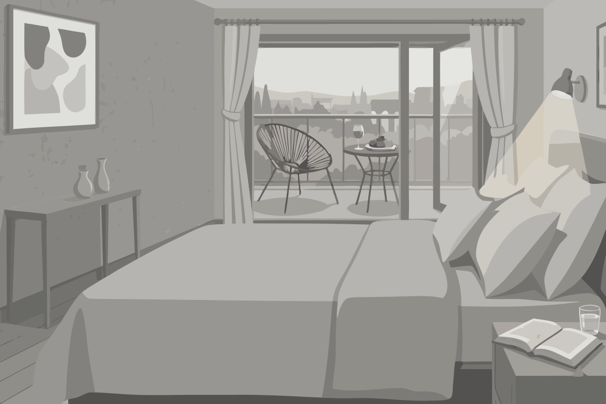 Chambre Quadruple - Vue sur Montagnes